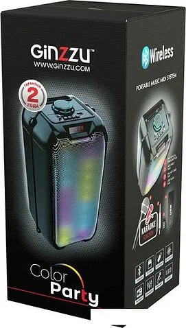 Колонка для вечеринок Ginzzu GM-221