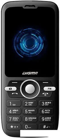 Кнопочный телефон Digma Linx B240 (черный)