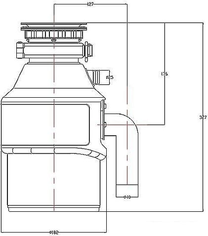 Измельчитель пищевых отходов TEKA TR 23.1