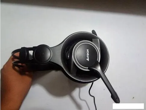 Наушники с микрофоном A4Tech HS-100