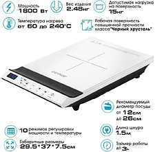 Настольная плита Endever Skyline IP-68