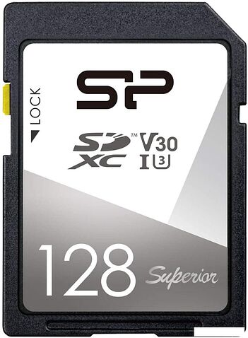 Карта памяти Silicon-Power Superior SDXC SP128GBSDXCV3V10 64GB