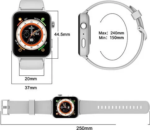 Умные часы Blackview R30 Pro (серый)