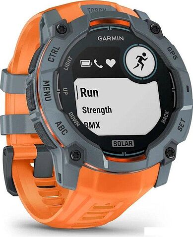 Умные часы Garmin Instinct 3 Solar 50 мм (серый)