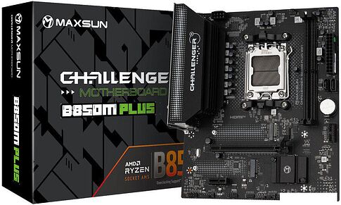 Материнская плата Maxsun Challenger B850M Plus WiFi