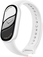 Фитнес-браслет Xiaomi Smart Band 10 M2459B1 (белая керамика, с белым силиконовым ремешком, международная версия)