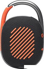 Беспроводная колонка JBL Clip 4 (черный/оранжевый) Беспроводная колонка JBL Clip 4 (черный/оранжевый)