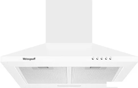 Кухонная вытяжка Weissgauff Zosma 50 PB WH