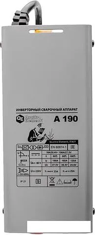 Сварочный инвертор Quattro Elementi A 190
