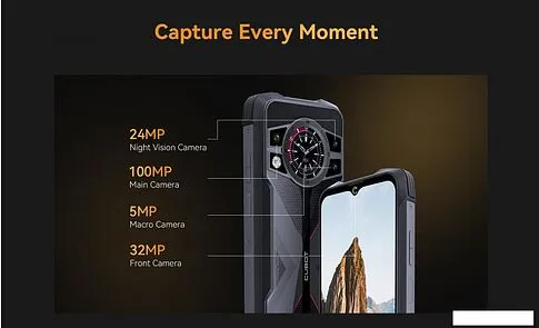 Смартфон Cubot King Kong 9 12GB/512GB (черный)