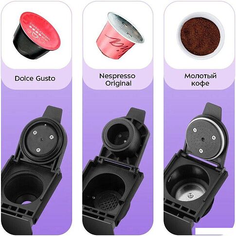 Рожковая кофеварка Kitfort KT-7675