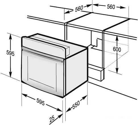Духовой шкаф Hansa BOEW68269