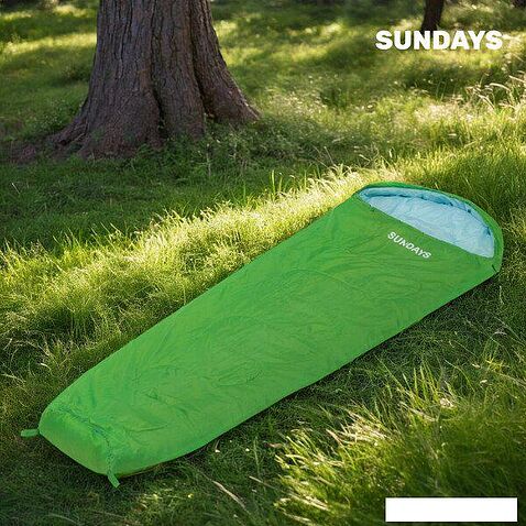 Спальный мешок Sundays ZC-SB-S4 (2 шт, зеленый)