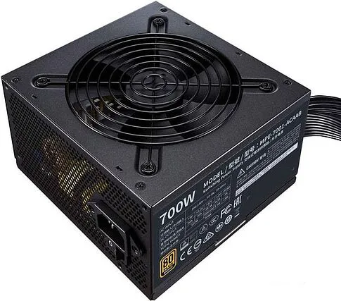 Блок питания Cooler Master MWE 700 Bronze V2 MPE-7001-ACAAB-EU
