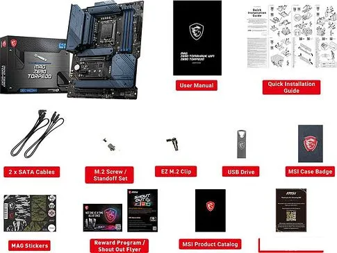 Материнская плата MSI MAG Z690 Torpedo