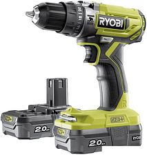 Ударный шуруповерт Ryobi R18PD2-220S 5133004459 (с 2-мя АКБ, сумка)