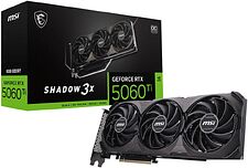 Видеокарта MSI GeForce RTX 5060 Ti 8G Shadow 3X OC Classic