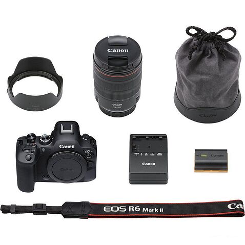 Беззеркальный фотоаппарат Canon EOS R6 Mark II Kit RF 24-105mm f/4L