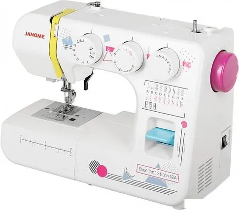 Электромеханическая швейная машина Janome Excellent Stitch 18A