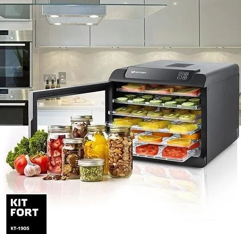 Сушилка для овощей и фруктов Kitfort KT-1905