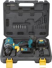 Дрель-шуруповерт FIT 79901 (с 2-мя АКБ, кейс)