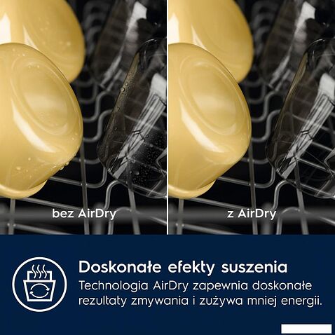 Встраиваемая посудомоечная машина Electrolux AirDry 300 EEA23210L