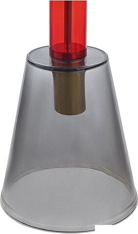 Журнальный столик Bergenson Bjorn Amalie MZTBL-CGLSGR-50 (серый/красный)