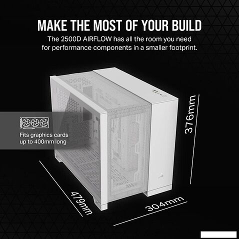 Корпус Corsair 2500D Airflow CC-9011264-WW