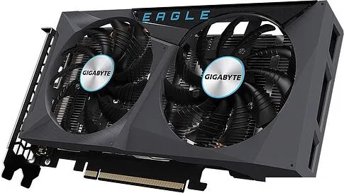 Видеокарта Gigabyte GeForce RTX 3050 Eagle OC 8G GV-N3050EAGLE OC-8GD