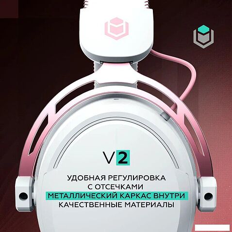 Наушники IO by Red Square Graphite v2 (розовое золото)