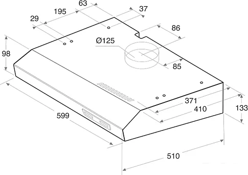 Кухонная вытяжка Indesit ISLK 66 LS X