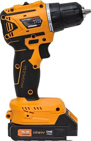 Дрель-шуруповерт Partisan AD-2155BL (с 2-мя АКБ, кейс)