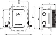 Душевая система  Deante N01M