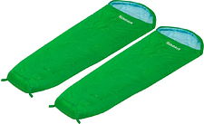 Спальный мешок Sundays ZC-SB-S4 (2 шт, зеленый)