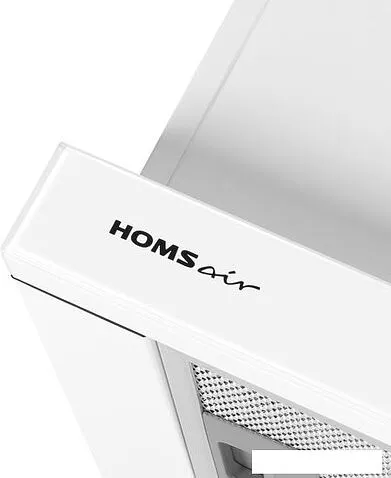 Кухонная вытяжка HOMSair Flat 60 Glass (белый)