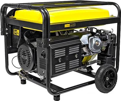 Бензиновый генератор Champion GG6501E+ATS