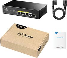 Неуправляемый коммутатор Cudy GS1005PTS1 1.0