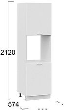 Шкаф напольный Трия Габриэлла 1П6 (белый/сноу)