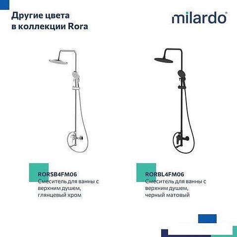 Душевая система  Milardo Rora RORWT4FM06