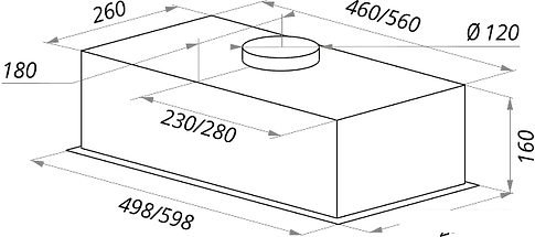 Кухонная вытяжка MAUNFELD Crosby Light (C) 60 (белый)
