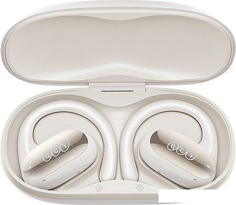 Наушники QCY Crossky GTR2 (бежевый)