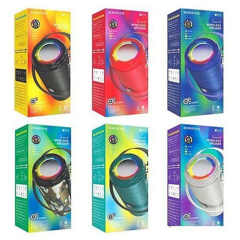 Беспроводная колонка Borofone BR13 (красный)