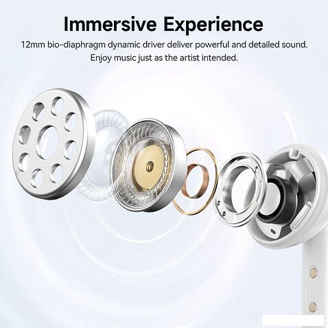 Наушники QCY MeloBuds N50 (белый)