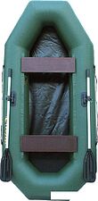 Гребная лодка Leader Boats Компакт 240 0082172 (зеленый)