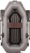 Гребная лодка Лоцман Гребная стандарт ЛС-200 ВНД (серый)