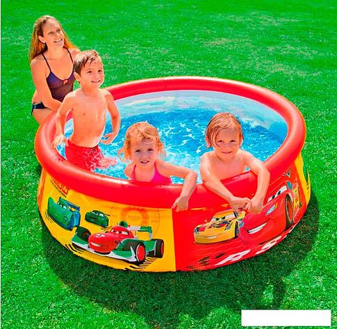 Надувной бассейн Intex Тачки 183x51 [28103NP]