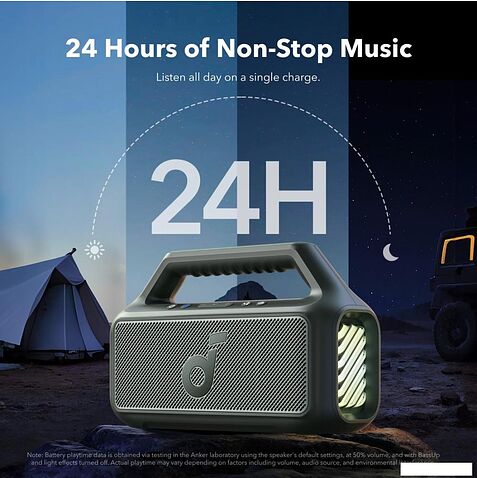 Беспроводная колонка Anker Soundcore Boom 2 (зеленый)