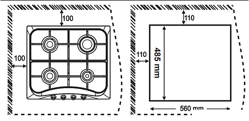 Варочная панель MAUNFELD EGHG.64.1CW/G