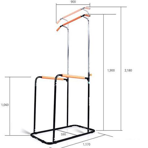 Турник с брусьями DFC Power Tower G006