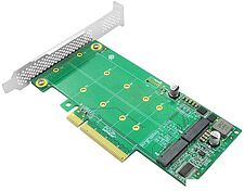 Адаптер для подключения M.2 накопителей Linkreal LRNV95N8 PCIe x8 to 2-Port M.2 NVMe Adapter Адаптер для подключения M.2 накопителей Linkreal LRNV95N8 PCIe x8 to 2-Port M.2 NVMe Adapter